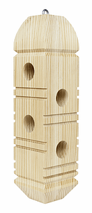 Wooden Suet Plug Feeder - Double JB Feeds