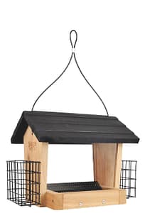 Wooden Hopper Feeder - Double JB Feeds