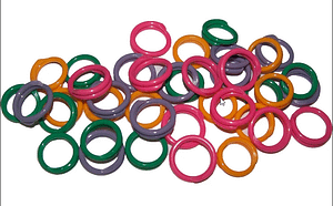 Poultry Leg Bands- Double JB Feeds