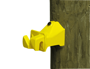 Wood Post Snug Insulator - Double JB Feeds