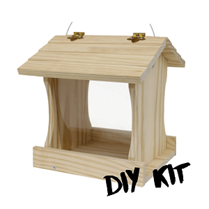 Wood Bird Feeder DIY Kit - Double JB Feeds