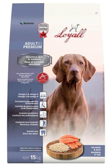 Loyall Adult Salmon and Rice Dog Food - Double JB Feeds